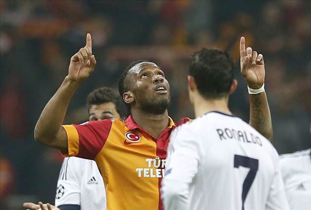 Galatasaray - Real Madrid maçından kareler