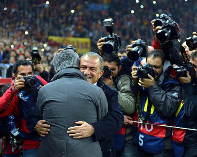 Galatasaray - Real Madrid maçından kareler