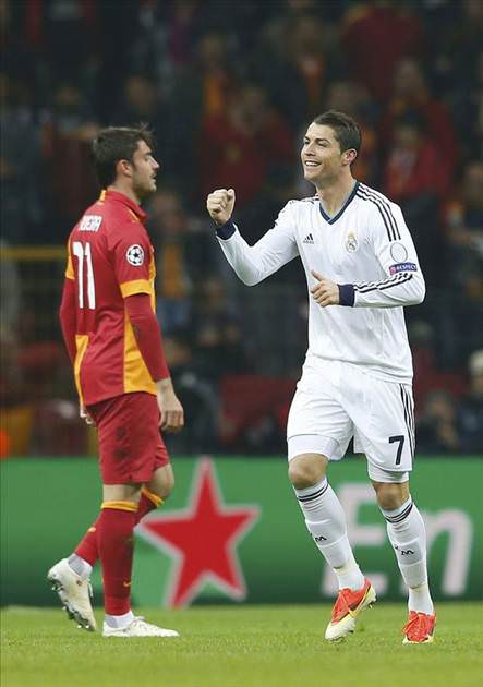 Galatasaray - Real Madrid maçından kareler