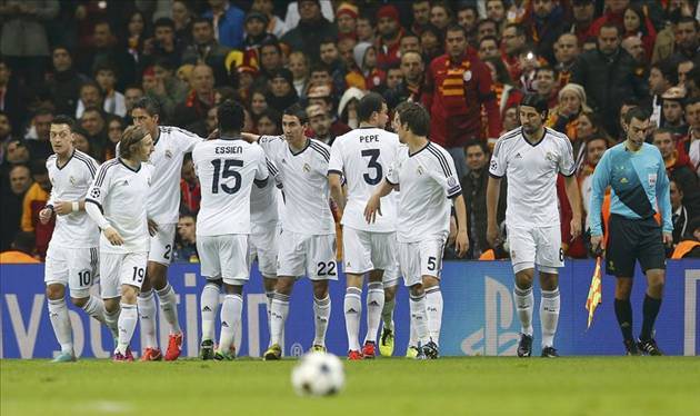 Galatasaray - Real Madrid maçından kareler