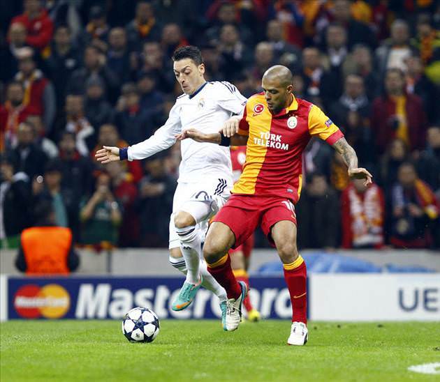 Galatasaray - Real Madrid maçından kareler