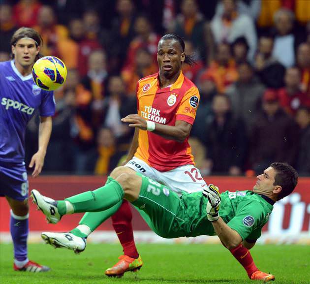 Galatasaray Orduspor maçının fotoğrafları