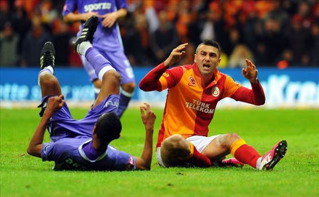 Galatasaray Orduspor maçının fotoğrafları