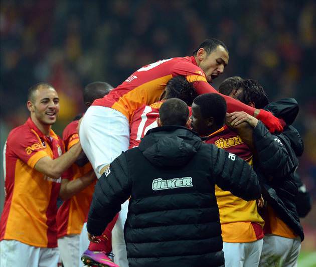 Galatasaray Orduspor maçının fotoğrafları