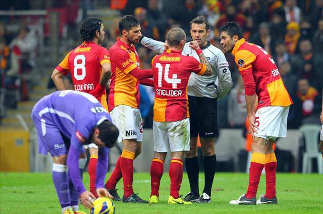 Galatasaray Orduspor maçının fotoğrafları