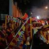 Galatasaray �ampiyon oldu, taraftar soka�a döküldü