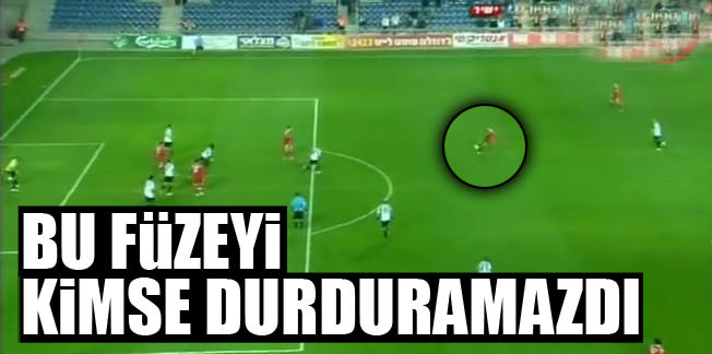 Bu füzeyi kaleci de engelleyemedi