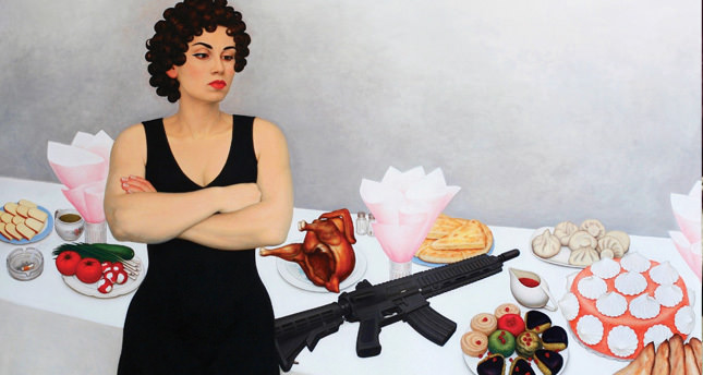 Komşuları sanat birleştiriyor