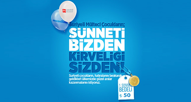 Sünneti bizden, kirveliği sizden