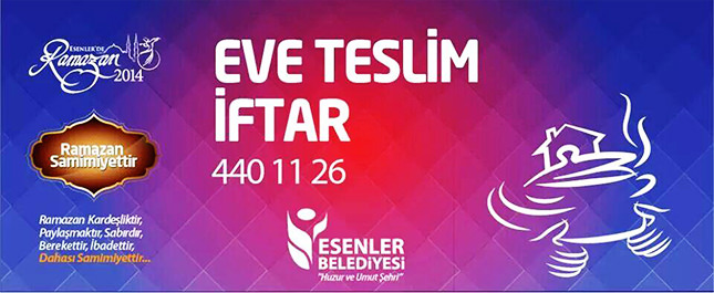 Ramazan'da yeni projeler Esenler Belediyesi'nden