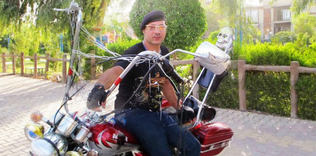 Her kesimden motorcu bir arada