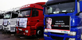 Suriyelilere kış yardımı