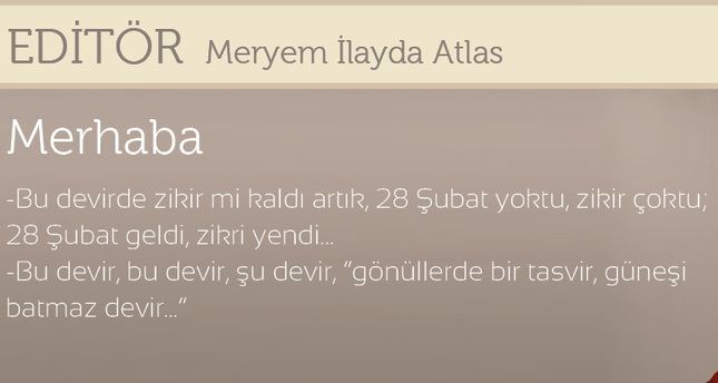 Şubat Editör yazısı