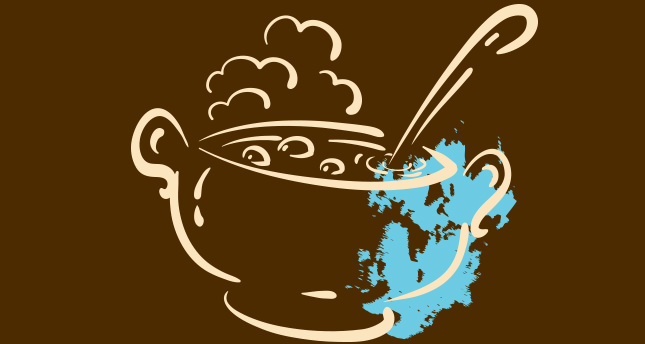 Bir kepçe de siz koyun