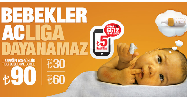 Bebekler açlığa dayanamaz