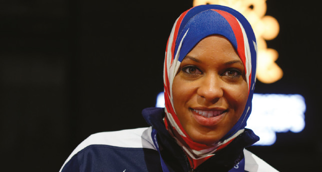 ABD’nin tesettürlü eskrimcisi