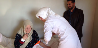 Onlar evinde huzurlu