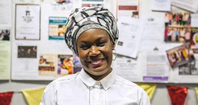 Yılın kadını savaş ve şiddet mağduru bir mülteci