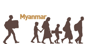 Kendi ülkelerinde mülteci kampında yaşıyorlar