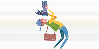 Merkez medya çöp ev gibi