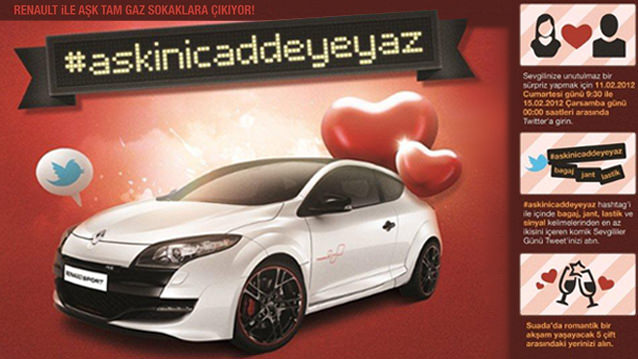 RENAULT'DAN SEVGİLİLER GÜNÜ KAMPANYASI