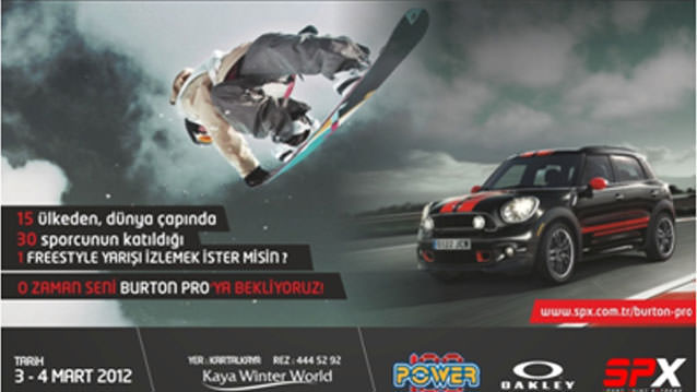 MINI SNOWBOARD SPORCULARINI BULUŞTURUYOR