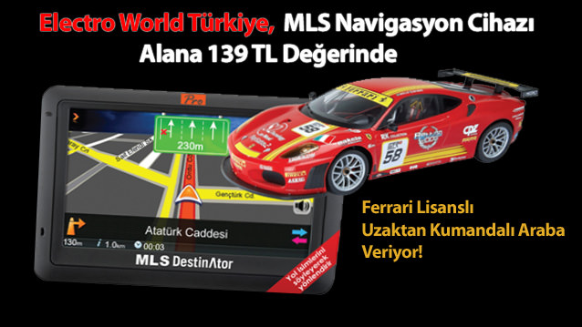 FERRARİ LİSANSLI OTOMOBİL HEDİYE!