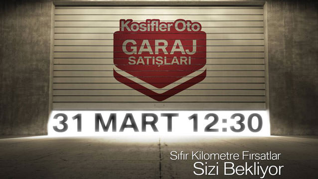 KOSİFLER OTO'DAN SATIŞTA BİR İLK