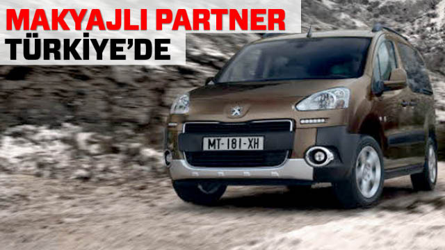 PEUGEOT PARTNER TEPEE MAKYAJLANDI