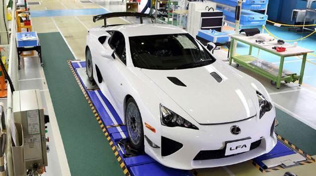 SON LEXUS LFA ÜRETİLDİ