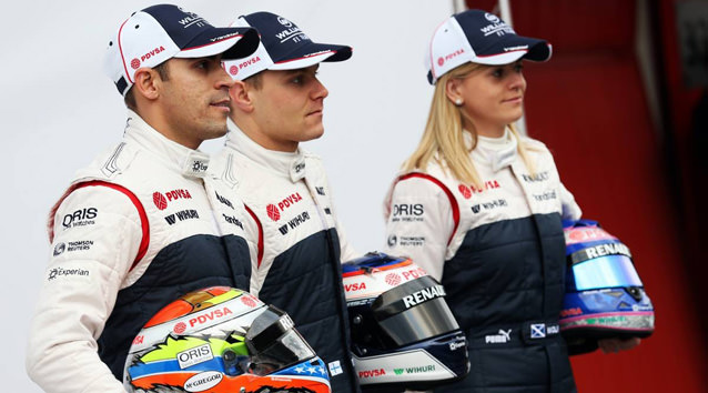 WİLLİAMS FW35 BARSELONA'DA TANITILDI