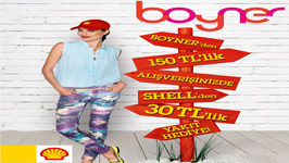 SHELL CLUB SMART CARD BOYNER'DE KAZANDIRIYOR