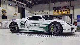 DUBAİ POLİS FİLOSUNA 918 SPYDER DA KATILDI