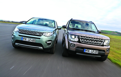 Karşılaştırma · Land Rover Discovery – Discovery Sport