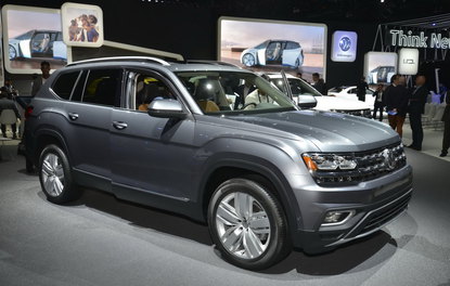 VW’nişn 7 kişilik SUV’u Los Angeles’ta sergileniyor