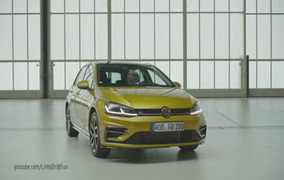 Makyajlı VW Golf'ün ilk videosu yayınlandı