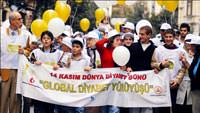 T�rk Diyabet Vakf� D�nya Diyabet G�n�n� kutluyor