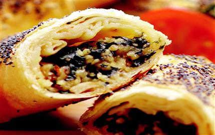 Ispanakl� Bulgurlu B�rek