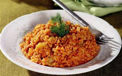 Kabakl� Bulgur Pilav�
