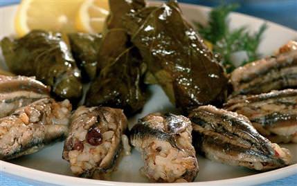Asma Yapra��nda Hamsi Dolmas�