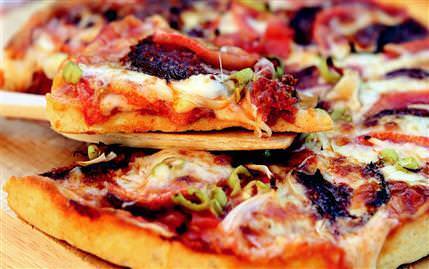 Pizzan�z� kendiniz yap�n!