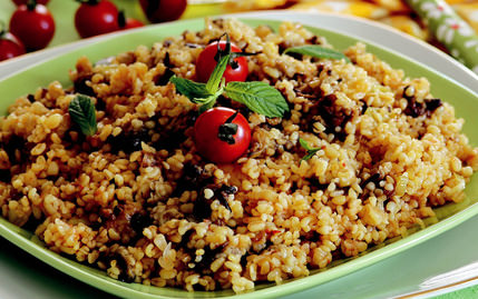 Sarkaç: Patlıcanlı Bulgur Pilavı 61