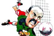 Futbolcular�n Karikatürleri