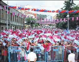 Trabzon bayram yapt�!