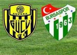 Ankaragücü-Bursaspor/CANLI