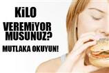Kilo veremiyor musunuz?