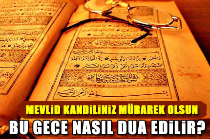 Mevlit kandili duas�