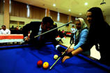 Darülaceze'de bilardo