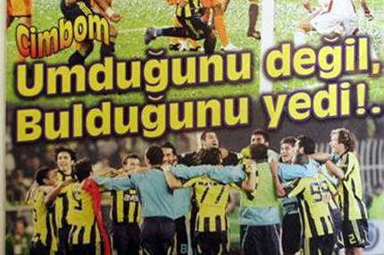 Unutulmaz gazete man�etleri