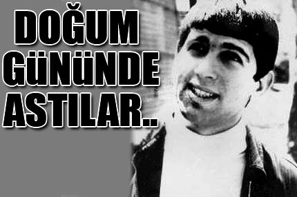 Do�um gününde ast�lar...